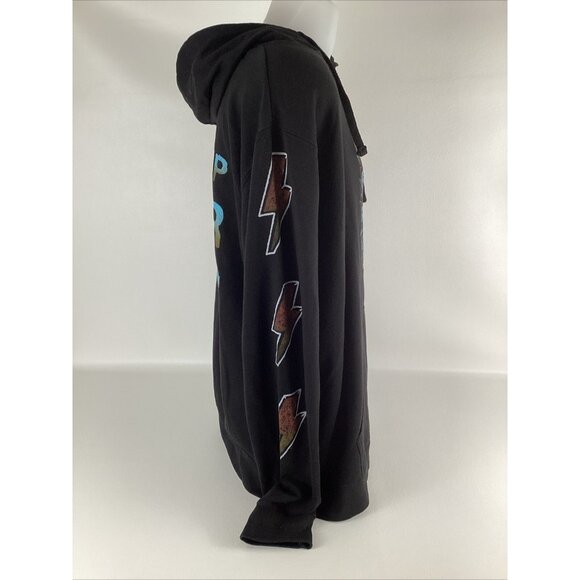 AC/DC Hoodie Sweatshirt Men's Size S/M Black Heavy Metal Blow Up Your Video - Picture 6 of 7